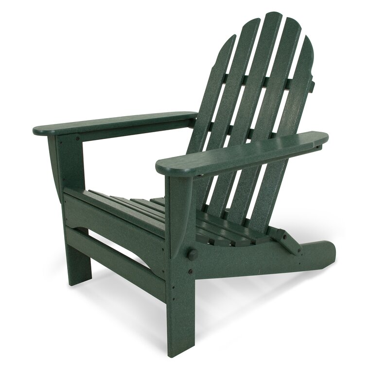 POLYWOOD Classic Folding Adirondack Chair Reviews Wayfair